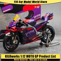 KILO works 1/12 2024 Prima Pramac Racing GP23 GP24 #1 #93 #21 #73 #89 Motorcycle model metal holiday gift collection KILOworks