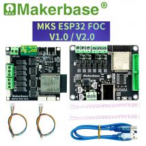 Makerbase ESP32 DUAL SimpleFOC Shield For BLDC Brushless Servo Foc Dual-Motor Controller High Power