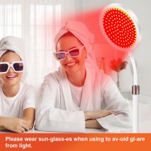 Fortschrittliches 7-Farben-LED-Rotlichttherapiegerät für Gesicht, Knie und Rücken: Nicht-invasive Hautverjüngung und Schmerzlinderungsbehandlung