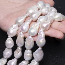 3 pz 14-25mm Barocco Naturale Perla D'acqua Dolce Forma di Goccia D'acqua Perline Sparse Per La Produzione di Gioielli FAI DA TE Collane Regali Accessori