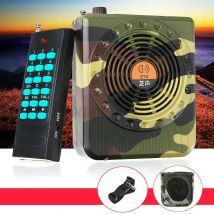 Amplificatore portatile ricaricabile con telecomando Amplificatori audio universali per caccia all'aperto Dispositivi audio per accessori per caccia