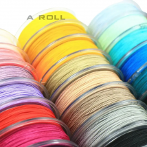 0.5mm  Nylon Cord Thread Chinese Knot Macrame Cord Bracelet Braided String DIY Tassels Beading  45m/roll