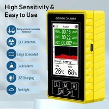 BR-9C-XR-3 Pro 2 w 1 ręczny wyświetlacz cyfrowy promieniowanie elektromagnetyczne detektor nuklejny EMF licznik Geigera dokładny Tester