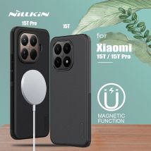For Xiaomi Mi 15T Pro / 15T 5G Case Magnetic Case Nillkin Super Frosted Shield Ultra-Thin Hard Magsafe Back Cover Protection