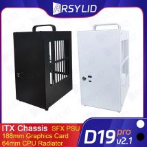 D19 Pro 6,1L A4 Chassis SFX HTPC Mini ITX Spiel Computer Grafikkarte RTX2070 I7 Kleinste Unabhängige