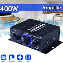 Amplificatori digitali domestici amplificatore di potenza Audio Stereo Hifi 200W + 200W