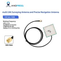 RTK GPS L1/L2/L5 GLONASS COMPASS B1/B2/B3 Galileo E1/L1/E2/E5a/E5b/E6 interne Antenne mit SMA