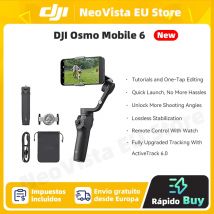 【Schiff aus FR】DJI Osmo Mobile 6 OM 6 Handheld Gimbal 3-Achsen-Stabilisierung ActiveTrack 5.0 Integrierte Verlängerungsstange Original