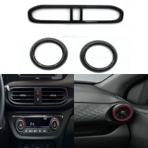 Dashboard Links Rechts Seite Air Outlet Abdeckung Mittelkonsole Klimaanlage AC Vent Grill Trim Rahmen Für Hyundai i10 2021 2022
