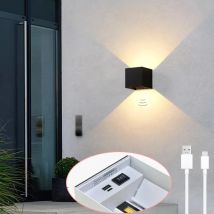 LED Wand leuchte Bewegungs erkennung magnetische Absaugung mit 3600mAh Batterie 6W hohe Helligkeit Wand leuchte für Wohnzimmer Flure Bett