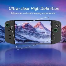 2er Pack Displays chutz folie aus gehärtetem Glas von Kante zu Kante für Lenovo Legion gehen transparent hd klar kratz fest mit Position ierbox