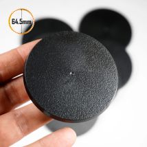Round 64.5mm Bases for Games Plastic Black Bases  Resin Figure  Resin Kit Bases