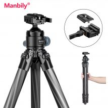 Manbily WZ-324PA Carbon Fiber Stativ für Jagd Gewehr Schießen Kamera Reise Stativ Mit Kugelkopf Arca Swiss Platte 32mm Rohr
