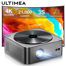 Proiettore ULTIMEA Apollo P40 Full HD 1080P Nativo, Supporto 4K, Proiettore Smart per Home Theater con WiFi e Auto Focus