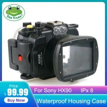 Für Sony HX90 Digital Kamera Tauchen Fall Unterwasser Wasserdichte Gehäuse Fall Transparent Wasserdichte Abdeckung