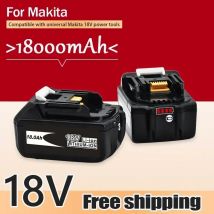 2025Hohe Qualität BL1860 Akku 18 V 18000 mAh Lithium-Ionen für Makita 18 v Batterie BL1850 BL1860B LXT400