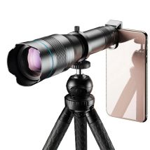 Apexel hd 60x Teleskop objektiv Telefon Kamera objektiv Super Tele Zoom Mon okular ausziehbares Stativ mit Fernbedienung für alle Smartphones