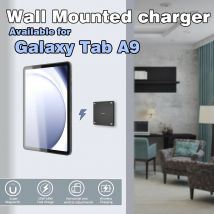 Supplied Magnetic Wall Mounted Charging Stan for Samsung Galaxy Tab A9 8.7 inch intelligent switch 18W Power in Wall