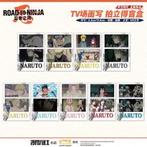 Naruto Road to Ninja Namikaze Minato Sasuke Sakura Cina Autorizzazione ufficiale Serie di scene TV Carta fotografica 9 pezzi / set