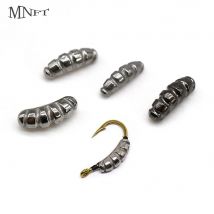 MNFT 6 szt. Muchowe końcówki do wędkarstwa muchowego, ciężkie wolframowe korpusy jigów, koraliki tylny, prążkowane korpusy Scud/Krewetka/Nimfa, muszla, materiał do wiązania haczyków muchowych