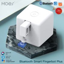 MOES Tuya Fingerbot Pulsante Pusher Nuovo robot da dito Bluetooth Smart Life App interruttore automatico Controllo vocale Alexa Google Home