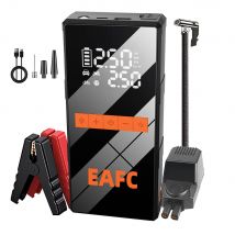 Avviatore di emergenza per auto 2 in 1 con compressore d'aria Batteria per auto Booster di emergenza 1200A 12V Dispositivo di avviamento portatile Power Bank