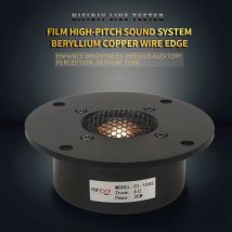HIFIDIY LIVE hifi 4 inch  Tweeter Speaker Unit Beryllium copper film 6 OHM 30W  Aluminum panel Treble Loudspeaker C1-104S