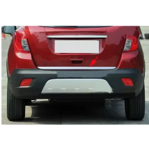 2013 - 2017 2018 For Buick Encore For Opel Vauxhall Mokka X Stainless Rear Trunk Tailgate Door Lid Edge Chrome Trim Cover Strip