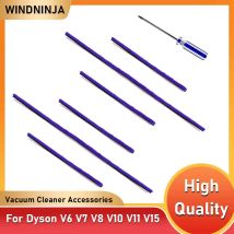Weiche Plüschstreifen mit Werkzeugsatz für Dyson V6 V7 V8 V10 V11 V15 Staubsauger Soft Roller Teile Zubehör