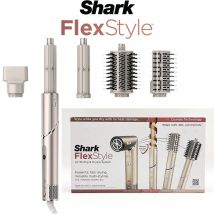 Shark HD430 FlexStyle Suszarka do włosów z jonizacją ujemną i Air Styler Wrap, mocna szczotka Airwrap i Multi-Styler z automatycznymi lokówkami