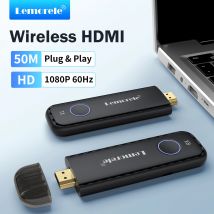 Lemorele 1080P HDMI Wireless Sender und Empfänger Wireless Extender Video Transceiver Adapter für PC TV Projektor Monitor