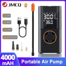 JMCQ Tragbare Auto Luft Kompressor Pumpe 4000 mAh 150PSI Drahtlose Auto Elektrische Pumpen Digital Display Für Motorrad Fahrrad Ball