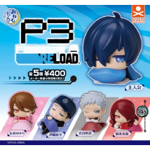Stasto stand stone capsule toys cute kawaii Onemutan P3 Reload Yukari Takeba star eyes sleeping boy girl big head anime figures
