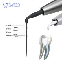 VDW Eddy Dental Plastic Sonic Powered Endo Irrigation Tips 5Pcs Root Canal Tip Dentistry Air Scaler Handpiece Tip