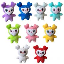 1/9pcs Lovelys Plüsch koreanische Super Star Plüsch tier zweimal Momo Puppe Schlüssel bund Anhänger Schlüssels chnalle Plüsch tier für Fans Mädchen Geburtstag GIF