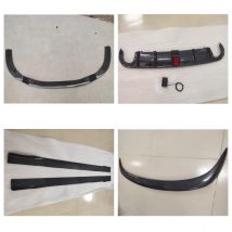 Kohlefaser-Body-Kit für Volkswagen VW R36 2009–2013, modifizierte Surround-Frontlippe, hintere Lippe, Seitenschweller, Heckflügel, Autozubehör