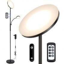 Modern Floor Lamp Round LED Adjustable Direction Led Sofa Floor Lights Living Room Bedroom Indoor Decoration Standing Floor Lamp