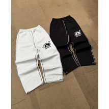 Y2k Harajuku Vintage Stickerei mode breite bein hosen männer trend Gothic lose elastische taille hosen frauen casual jogginghose