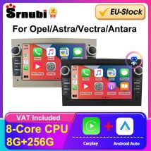 Srnubi 2Din 7 pollici Android Autoradio Per Opel Astra HGJ Zafira B Corsa CD Antara Vectra Vivaro GPS RDS DSP CarPlay Autoradio