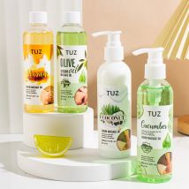 TUZ Körpermassageöl zur Entspannung, Olivenhonig, Kokosnuss, trockene Haut, Pflege, spendet Feuchtigkeit, nährt, glattes Körperöl, Männer und Frauen, 200 ml/7,0 fl.oz