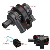 12V Kühlwasser pumpe zusätzlicher Hilfs #1 k0965561j für Jetta Golf CC Passat B5 B6 Audi A3 Volkswagen VW