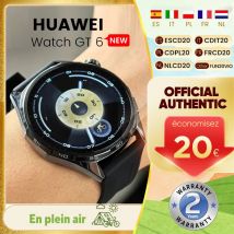 Nuevo Reloj Inteligente Huawei WATCH GT6 de 46 mm, Pantalla AMOLED de 1,47 Pulgadas, 21 Días de Duración de la Batería, Resistencia al Agua 5ATM, NFC + Posicionamiento GNSS