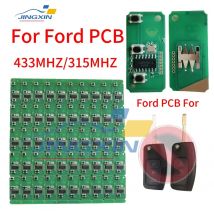 JINGXIN Ford PCB 433/315 MHz Fernbedienung Schlüssel Für Ford Focus 3 Mondeo C Max S Max Galaxy Fiesta klinge Fall 3 Tasten Auto Schlüssel PCB