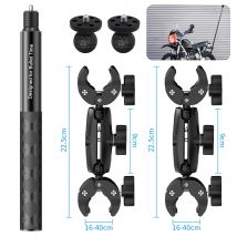 Per Insta360 x2 x3 x4 x5 Moto Bike Mount Selfie Stick per Insta 360 x2 x3 x4 x5 Moto Monopiede Manubrio Kit di Accessori