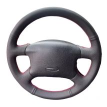 DIY Handnähen Lenkradbezug Lederbesatz Weicher perforierter Lederbezug für VW Golf 4 MK4 1998–2004 Passat B5 1996–2005