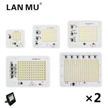 2pcs/lot LED Lamp Chips 220V SMD Bulb 2835 Smart IC Led Light Input 10W 20W 30W 50W 100W For Outdoor FloodLight Spotlight