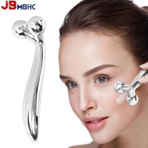 3D-Gesichtsrollmassagegerät, Gesichtslift, manuelles Rollenmassagegerät, Y-Form, 360° drehbarer Faltenentferner, Körpermassagegerät, Hautpflege-Werkzeuge