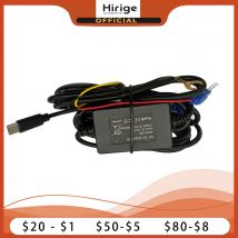 Dahua Hirige Hardwire Kit per Dash CamType-C V9H Buck Line Monitoraggio parcheggio 24 ore Cavo di ricarica Caricatore per DashCam 5V 3A