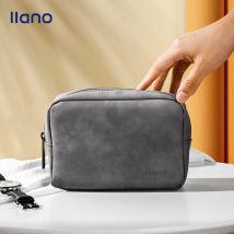 Llano wasserdichte pu Leder Multifunktions-Organizer Tasche Make-up Lagerung