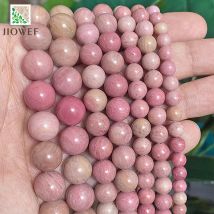 Smooth Red Rhodonite Loose Round Beads Diy Bracelet Accessories Beads for Handmade Jewelry Making 15" Strand 4 6 8 10 12MM